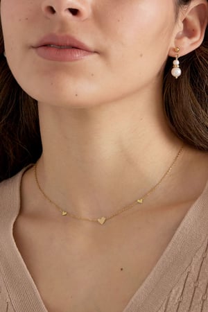 classic necklace with hearts h5 Picture3